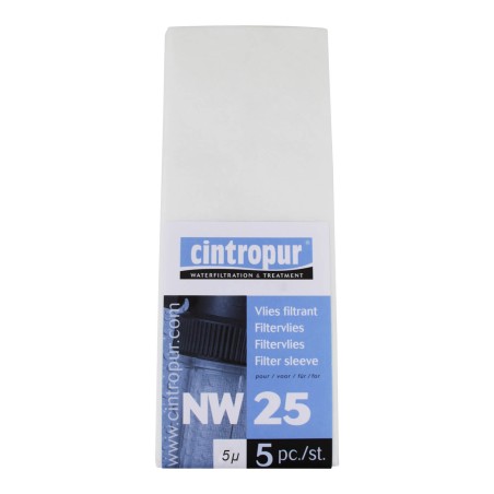 Manchettes filtrantes NW25 & TIO 5µ pour Cintropur