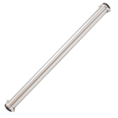 Porte membrane 2540 inox 304 brossé - Crystal Filter® CRF-2540-304-B-ABS