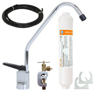 Kit fontaine à eau filtrée - Kit de filtration avec Robinet - Waterconcept  - ALP001294
