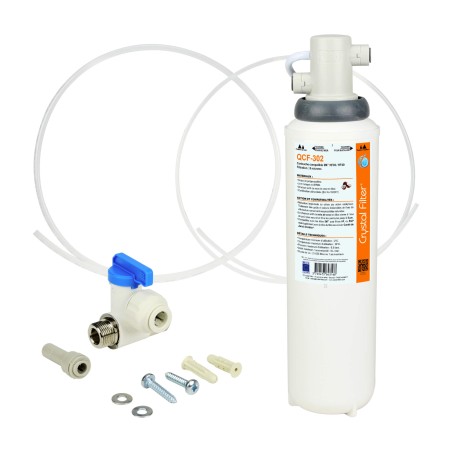 Kit de filtration QCF-3001/302 - Tête quick-change et Filtre charbon actif QCF-302