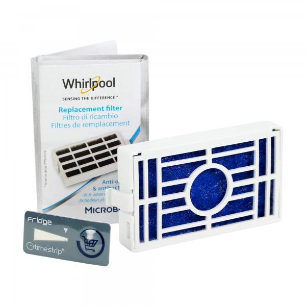 Filtre à air anti-bactérien pour frigo Whirlpool Microban ANT001 -  481248048172 - Whirlpool - 001842