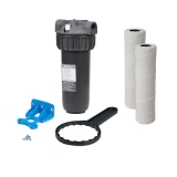 Eau chaude - Kit Filtration eau chaude  - Carter complet et cartouche filtre inox