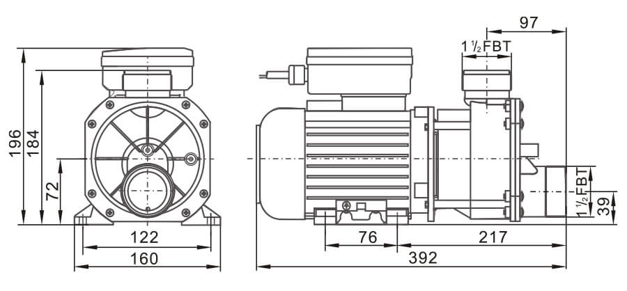 Dimensions LX EA320