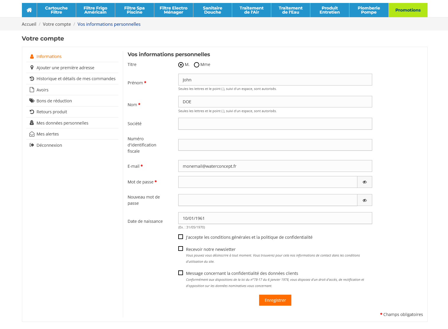 modif mot de passe1